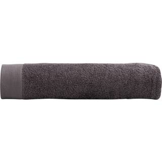Badehåndklæde - 100% Blødt bomuld med høj absorberingsevne - 70x140 cm - Mørkegråt bade håndklæde fra danske By Borg