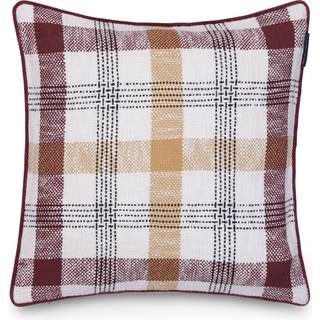 Lexington Pudebetræk 50x50 Cm /bourgogne - Pyntepuder & Betræk Genanvendt Bomuld Stone - 12534109-2895-SH25