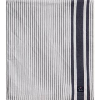 Lexington Icons Striped Organic Cotton Oxford Dug 150x250 Cm / Dress Blue - Duge & Bordløbere Bomuld Hvid - 10003070-5545-TC20