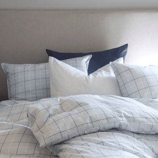 Sengetøj fra BORÅS COTTON – LUMI BLUE 220