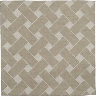 Almedahls Korg XL serviet 45x45 cm 2-pak Natur-taupe