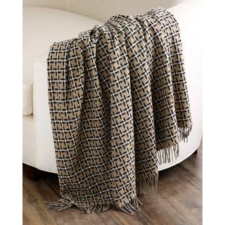 Designers Guild Clarendon Plaid 140x185 Cm - Plaider & Tæpper Merino Uld Natural - BLDG0311