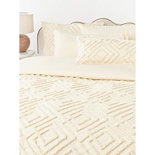 Bomuldspercale Dynebetræk Phil med Tuftet Kant