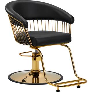 Gabbiano Hairdressing Chair Lile Gold Black