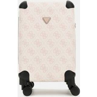 Guess Berta 4G Logo Kuffert med 4 hjul gammelrosa
