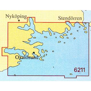 Specialkort Sjöfartsverket 6211 Oxelösund (Udgave 2024)