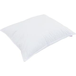 Hovedpude med pude Hvid 40 x 60 cm Bomuld