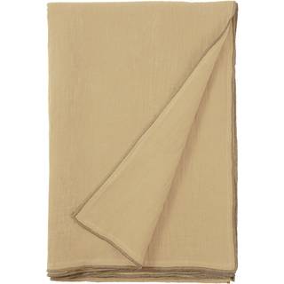 Brita Sweden Evy Sengetæppe 260x260 Cm - Sengetæpper Hør Sandy Beige - 20-3005