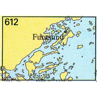 Nautical chart No 612 Saxafjärden-Furusund