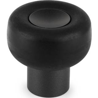 Beslag Design Buggy Dørstopper Matsort - Dørstopper & Skohorn Aluminium Mat Sort - 753136-11