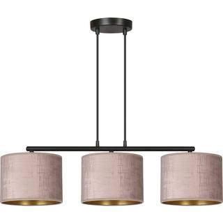 Hilde 3 Sort/Rosa pendellampe - Ø20 cm, E27, 230V, uden lyskilde