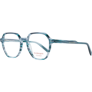 Ana Hickmann HIY6005 E01 49 Briller Mænd Blue - Shiny Striped Teal Blue - 49mm