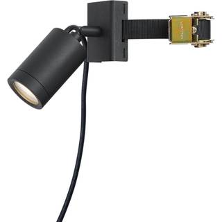 Udendørs spotlight sort til træ GU10 50mm drejelig og vipbar IP65 - Solo