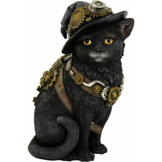Steampunk Clockwork Kitty Figur 16,5cm
