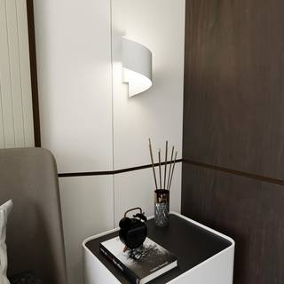 Spiner Hvid væglampe - G9, 230V, uden lyskilde