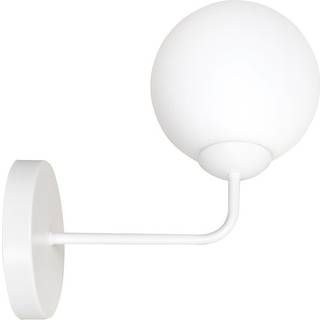 Selbi K1 Hvid væglampe - Ø15 cm, E14, 230V, uden lyskilde