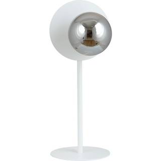 Oslo Ln Hvid/Grafit bordlampe - Ø14 cm, E14, 230V, uden lyskilde