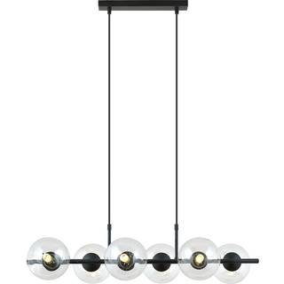 Rory 6 Transparent pendellampe - Ø14 cm, E14, 230V, uden lyskilde