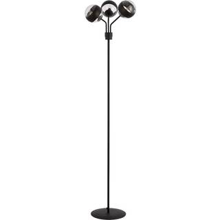 Nova LP3 Sort/Stribe gulvlampe - Ø14 cm, E14, 230V, uden lyskilde