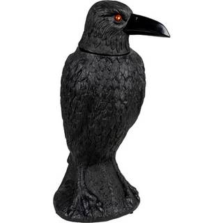 Verhexter Schwarzer Rabe mit Bewegung, Light & Sound 39cm