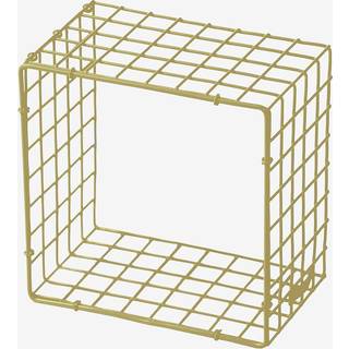 Væghylde i Beige Metal Small