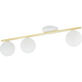 Monza 3 Hvid/Opal loftslampe - Ø14 cm, E14, 230V, uden lyskilde