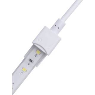 Vandtæt startstik til LED strip - 8mm, enkeltfarvet, IP68, 5V-24V