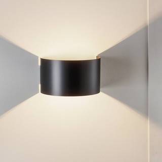 Væglampe Fold EMIBIG LIGHTING, dæmpbar, Sort, Stue/spisestue, Metal, Moderne