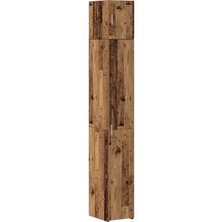 Slim Opbevaringsskab Gammelt Træ 30 X 42.5 X 225 Cm