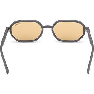 Guess Unisex GU00233 20E Solbriller Injiceret Grå Brun Geometrisk Normal