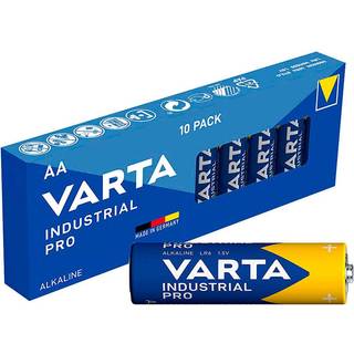 Varta Industrial Pro AA Batteri - 10 stk. Pakning