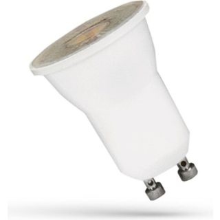 Spectrum 2W LED Mini GU10 - Ø35mm, med linse, mini MR11/GU10, 230V - Dæmpbar : Ikke dæmpbar, Kulør : Neutral