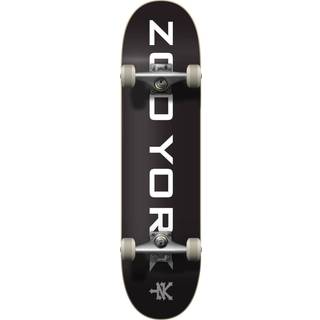 Zoo York Logo Block Komplet Skateboard (Sort/Hvid)