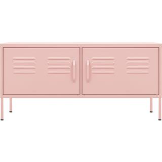 Tv-Skab 105X35X50 Cm Stål - Lyserød