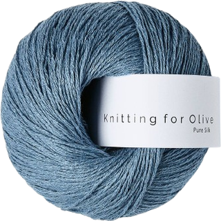 Knitting for Olive Pure Silk - Dueblå