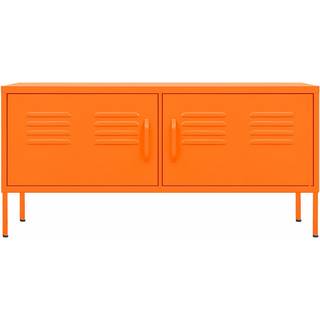 Tv-Skab 105X35X50 Cm Stål - orange