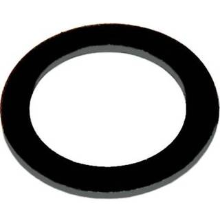 Gummiring til forskruning, sort, til 1/2'' omløber med 12 mm hul
