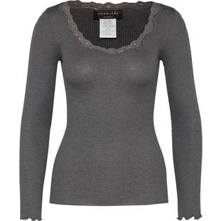 Vintage Lace T-shirt Regular Ls