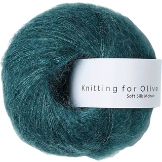Knitting for Olive Soft Silk Mohair - Petroleumsgrøn