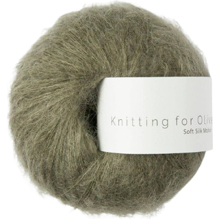 Knitting for Olive Soft Silk Mohair - Støvet Oliven