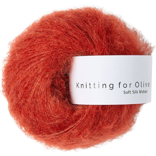 Knitting for Olive Soft Silk Mohair - Granatæble