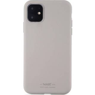 Holdit - Silicone Cover Taupe - iPhone 11 & XR