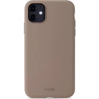 Holdit iPhone 11 Soft Touch Silikone Cover - Mocha Brown