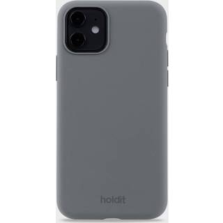 Holdit iPhone 11 Soft Touch Silikone Cover - Space Gray