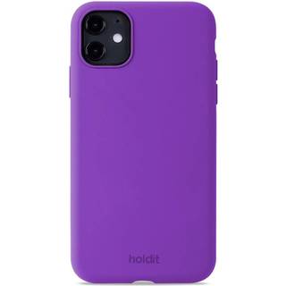 Phone Case Silicone Bright Purple iPhone 11 - Lilla - Add QTY
