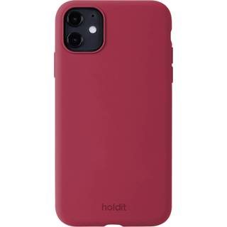 Holdit iPhone 11 Soft Touch Silikone Cover - Red Velvet