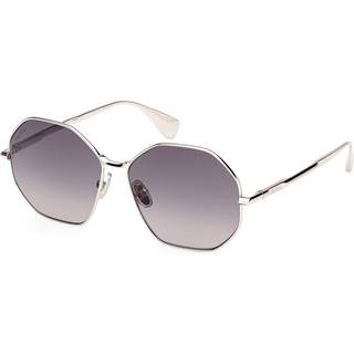 Max Mara Kvinde MM0168 MILLER 14B Solbriller Metal Grå Røg Geometrisk Normal