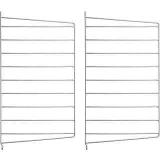 String Gavle 30x50 Cm 2-pak Galvanized - Hyldesystemer (modulære) Stål Galvaniseret - SW5030-11-2