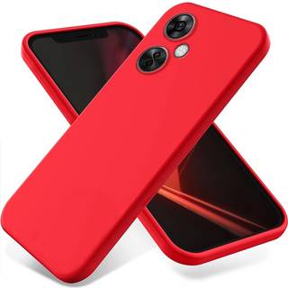 EIDERWOOD OnePlus Nord CE 3 Lite (5G) Foret Silikone Bagside Cover m. Strop - Rød