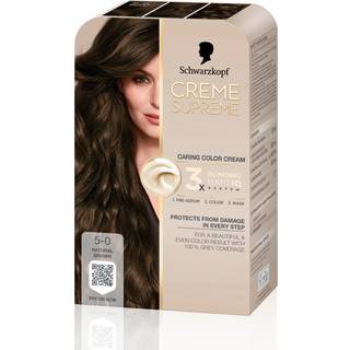 Schwarzkopf Creme Supreme 5-0 Natural Brown - 1 stk.